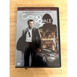 Casino Royale 2006 DVD Widescreen James Bond Action Daniel Craig Pre-Owned